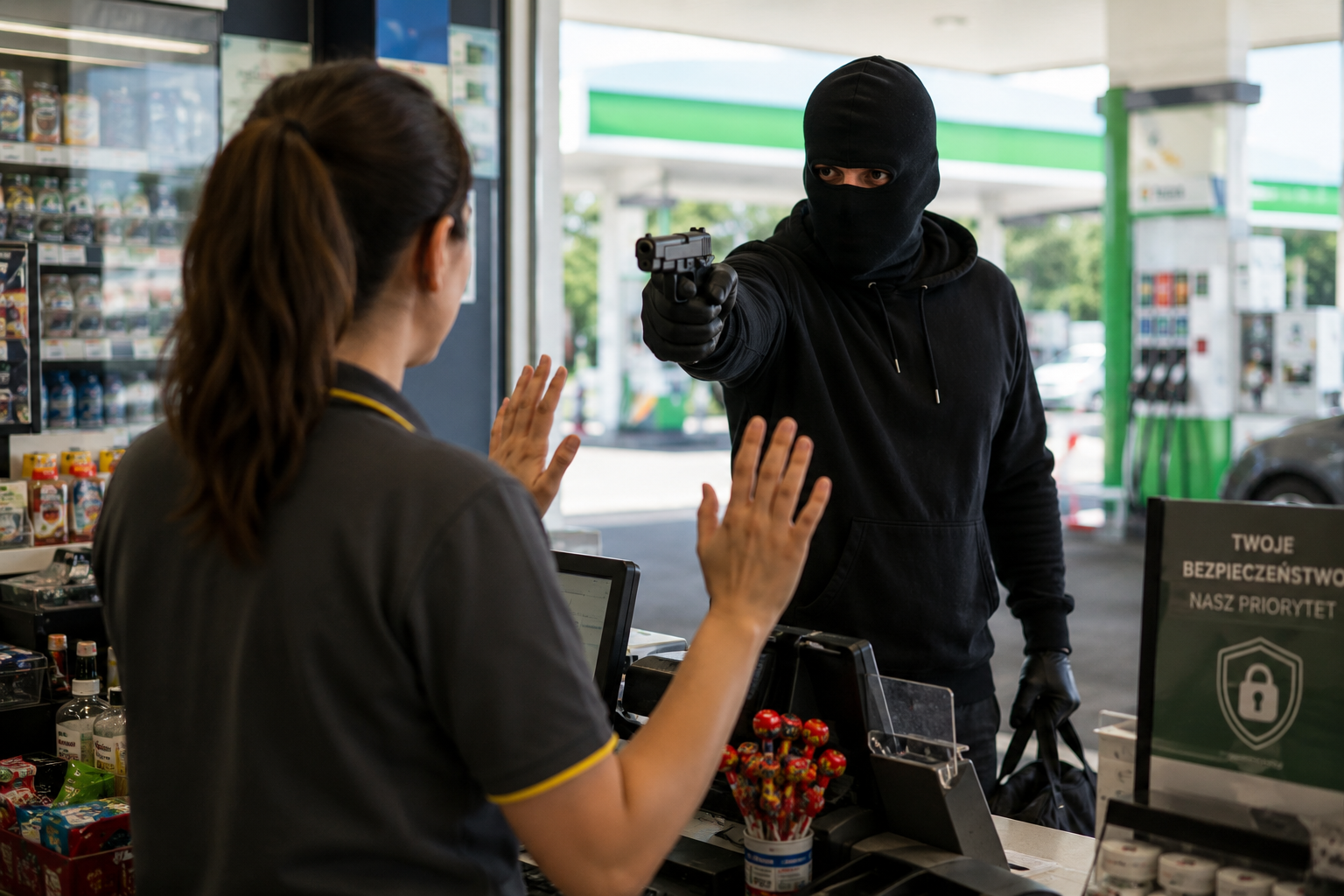 Bezpieczeństwo stacji paliw: napad i agresja | RiskCom